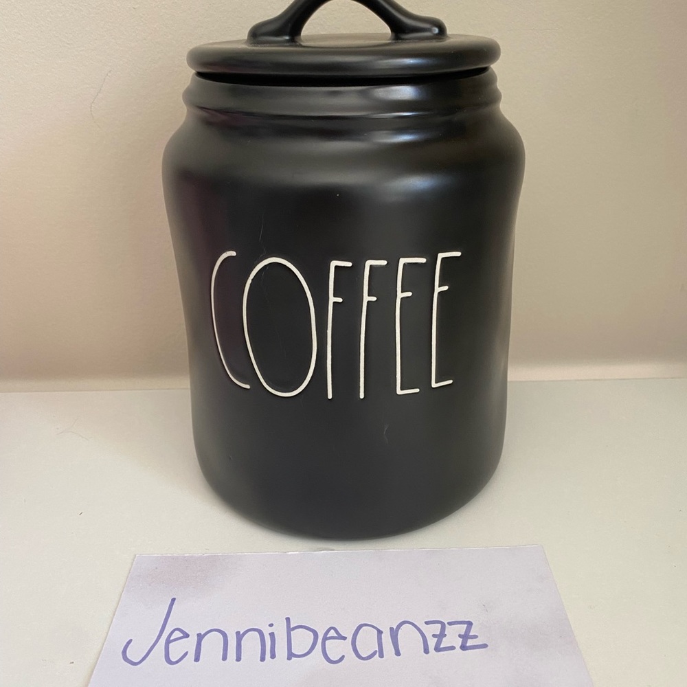 Rae dunn medium coffee canister